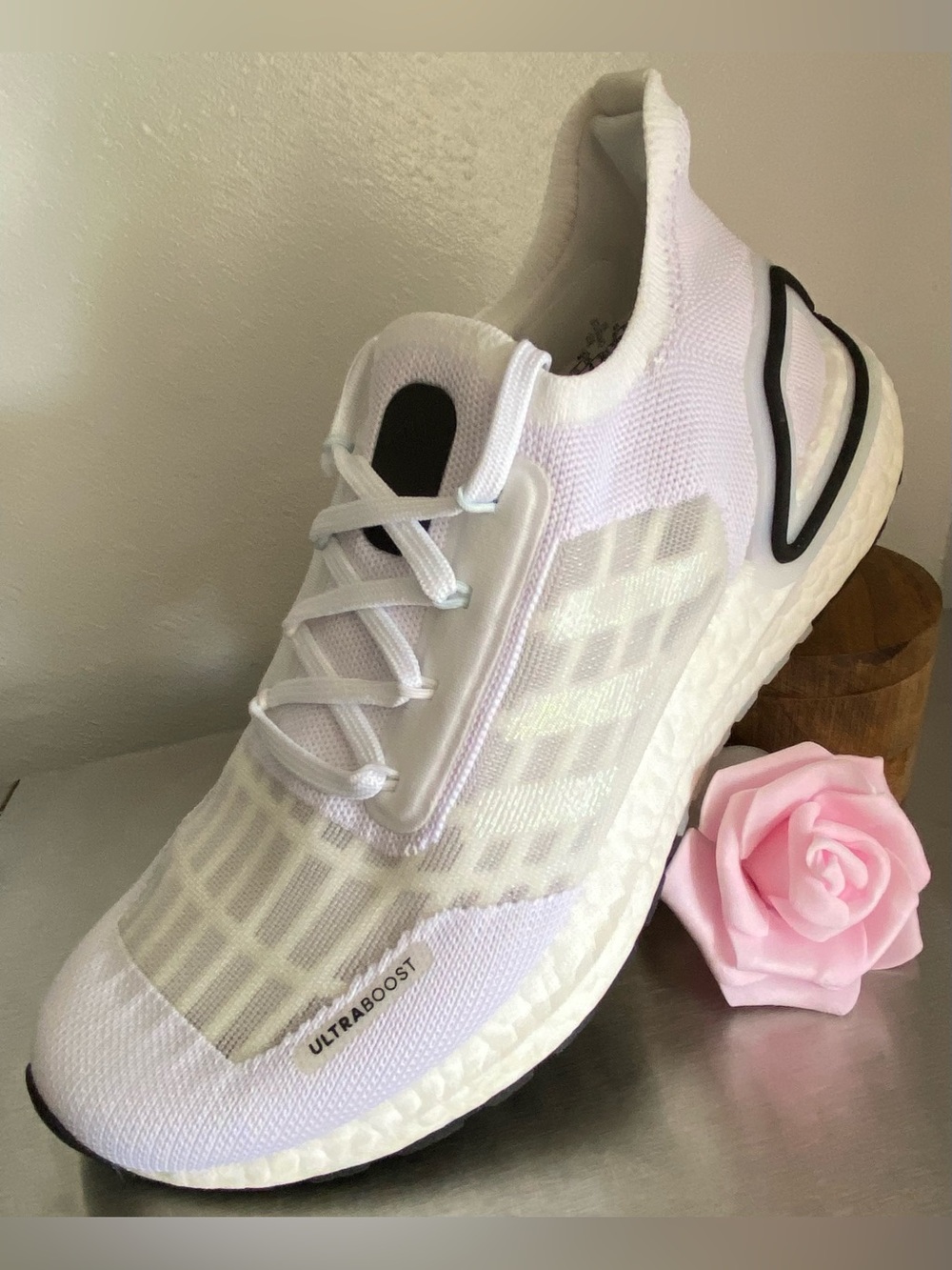 NEW-ADIDAS WOMENS SUPER LIGHTWEIGHT ATHLETIC RUNNING SHOE - Picture 13 of 15